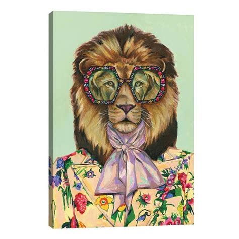 heather perry gucci|Gucci Lion by Heather Perry Unframed Wall Canvas .